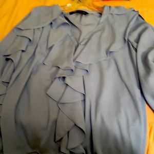 Zara Ruffled Blouse XS